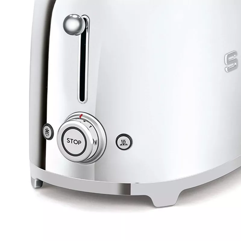 Smeg 50's Style Toaster TSF02SSEU Edelstahl
