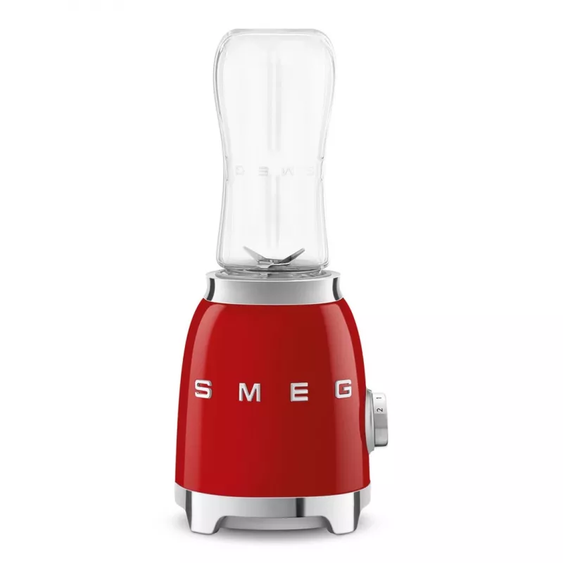 Mixer Smeg PBF01RDEU, Edelstahl, rot