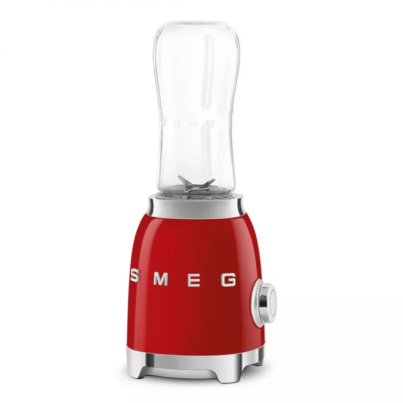 Mixer Smeg PBF01RDEU, Edelstahl, rot