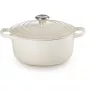 Le Creuset Signature Roaster rund 22 cm Meringue creme (21177227164430)