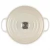Le Creuset Signature Roaster rund 22 cm Meringue creme (21177227164430)
