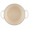 Le Creuset Signature Roaster rund 22 cm Meringue creme (21177227164430)