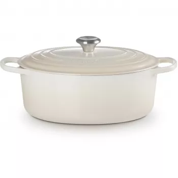 Le Creuset Signature Bräter oval 31 cm Meringue (21178317164430)