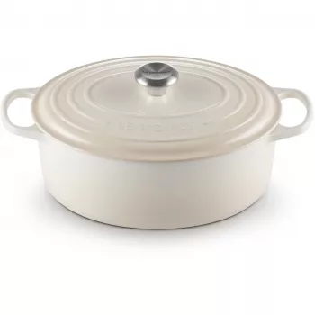 Le Creuset Signature Bräter oval 31 cm Meringue (21178317164430)
