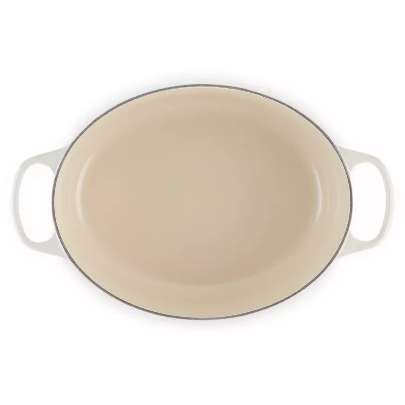 Le Creuset Signature Bräter oval 31 cm Meringue (21178317164430)