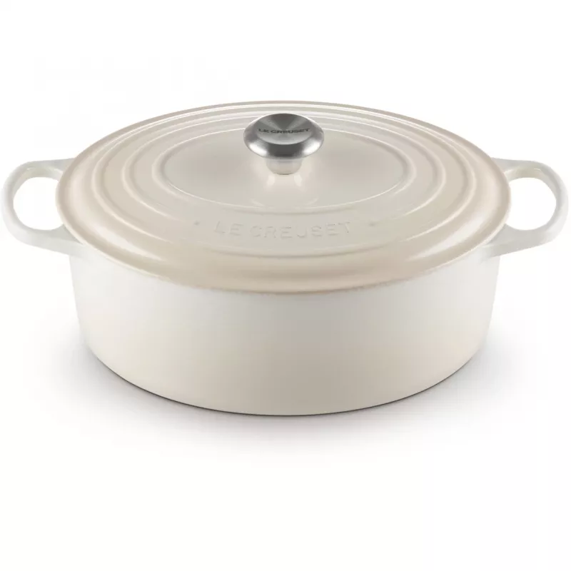 Le Creuset Signature Bräter oval 31 cm Meringue (21178317164430)