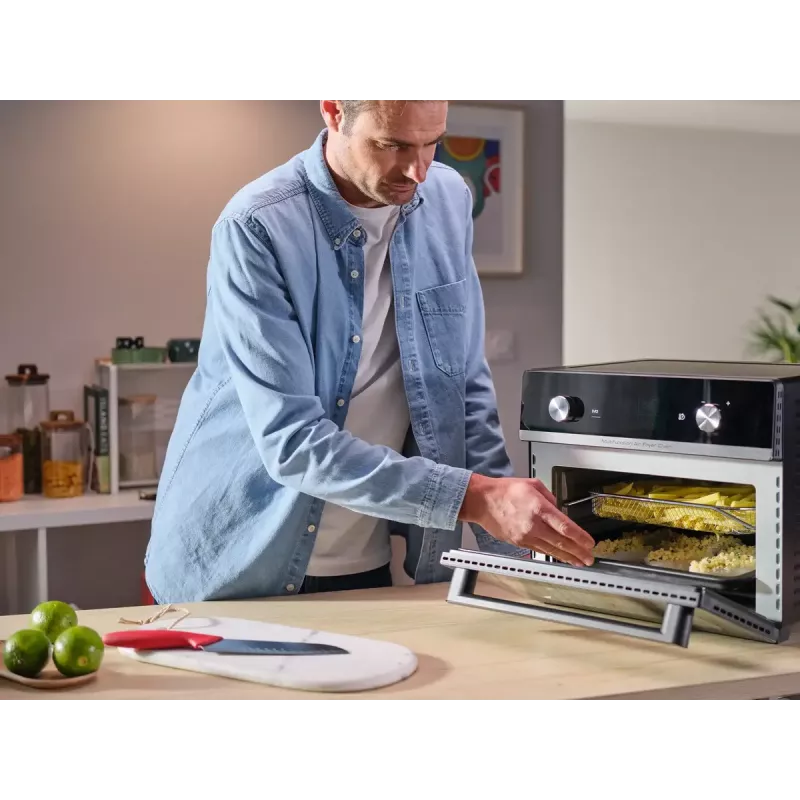 Heißluftfritteuse Tefal Easy Fry FW605810 20 L Schwarz