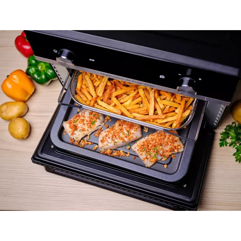 Heißluftfritteuse Tefal Easy Fry FW605810 20 L Schwarz