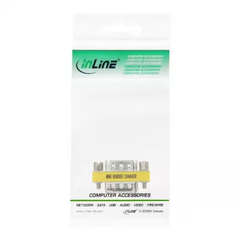 InLine Adapter DB15 HD VGA S-VGA Stecker Stecker