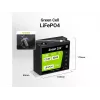 UPS-Batterie Grün Cell GC-LFPGC12V20AH Lithium-Eisenphosphat 12,8 V 20 Ah, 256 Wh, 185 x 80 x 170 mm, 3 kg