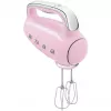 Smeg HMF01PKEU Handmixer im 50er-Jahre-Retro-Design Rosa