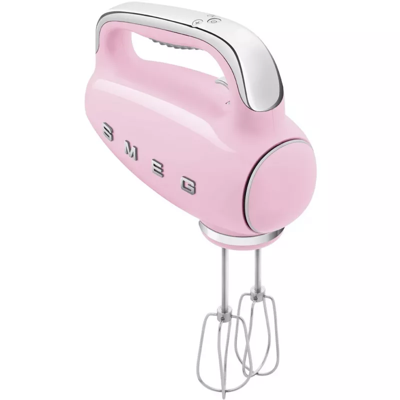 Smeg HMF01PKEU Handmixer im 50er-Jahre-Retro-Design Rosa