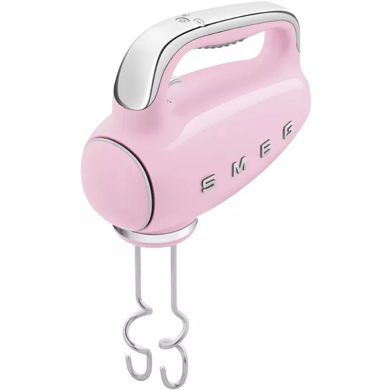 Smeg HMF01PKEU Handmixer im 50er-Jahre-Retro-Design Rosa