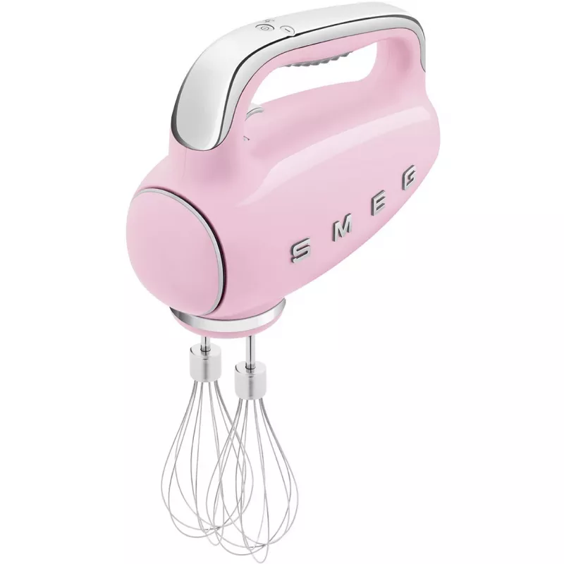 Smeg HMF01PKEU Handmixer im 50er-Jahre-Retro-Design Rosa