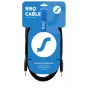 SSQ MIMI2 SS-1425 Kabel Miniklinke Stereo 3,5 mm - Miniklinke Stereo 3,5 mm 2 m Schwarz