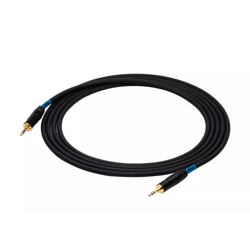 SSQ MIMI2 SS-1425 Kabel Miniklinke Stereo 3,5 mm - Miniklinke Stereo 3,5 mm 2 m Schwarz