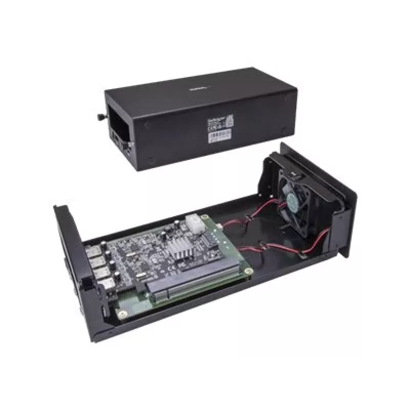 StarTech.com 3m QSFP+ Breakout-Kabel – QSFP+ auf 4x SFP+
