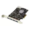 StarTech.com 3m QSFP+ Breakout-Kabel – QSFP+ auf 4x SFP+
