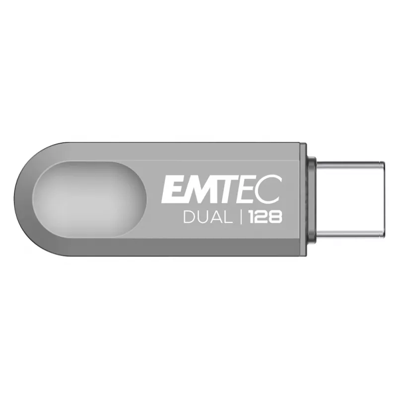 USB-Speicherstick Emtec 128 GB USB Typ-A USB Typ-C D280