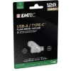 USB-Speicherstick Emtec 128 GB USB Typ-A USB Typ-C D280