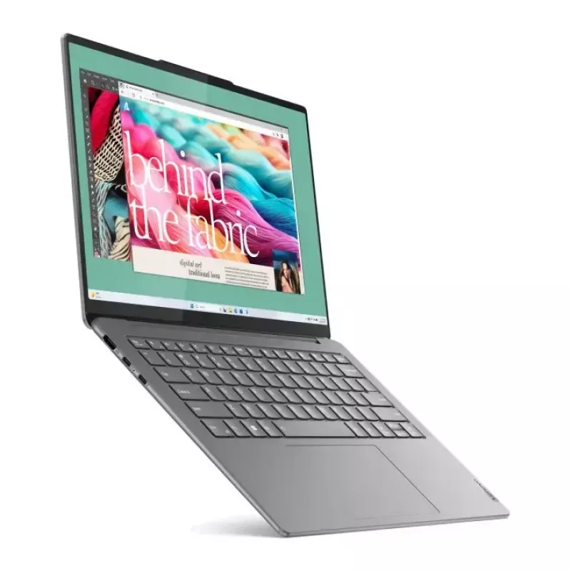 Laptop Lenovo YOGA schlank 7 14 Zoll Ultra 5 125H, 16 GB LPDDR5, 1 TB NVMe, 14 Zoll WUXGA OLED, Windows 11 Home, Luna Grau