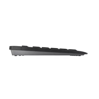 Kabellose Tastatur CHERRY STREAM Tastatur WIRELESS QWERTY Schwarz