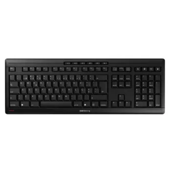 Kabellose Tastatur CHERRY STREAM Tastatur WIRELESS QWERTY Schwarz