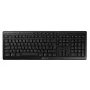 Kabellose Tastatur CHERRY STREAM Tastatur WIRELESS QWERTY Schwarz