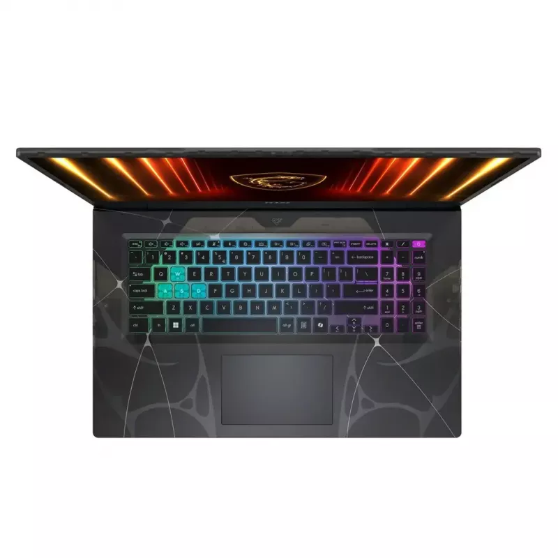 Laptop MSI Cyborg 15 B13WGKG-630XPL — 15,6 Zoll FHD 144Hz, Intel i7-13620H, 16GB DDR5, 1TB NVMe, NVIDIA RTX 5070 8GB, Translucent Schwarz, Kein Betriebssystem