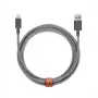 USB-A-auf-Lightning-Kabel Native Union Belt Kabel XL 3 m Schwarz Weiß