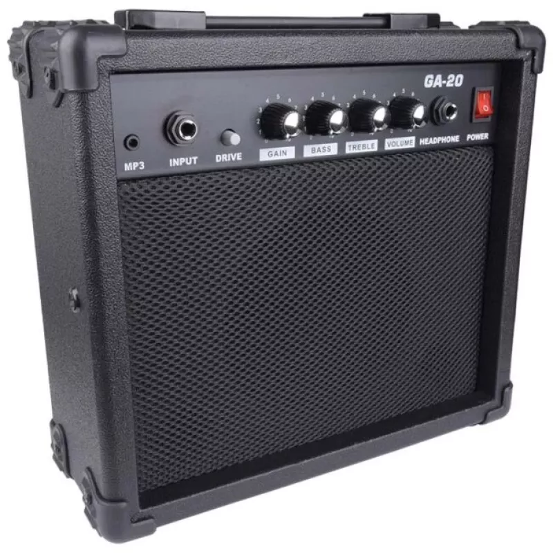 V-TONE EAG SET NT - Set (4/4 elektroakustische Gitarre, natur + Verstärker)