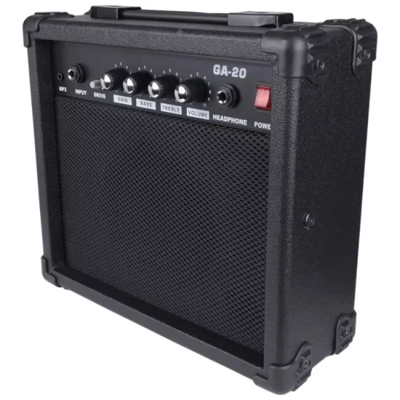 V-TONE EAG SET NT - Set (4/4 elektroakustische Gitarre, natur + Verstärker)