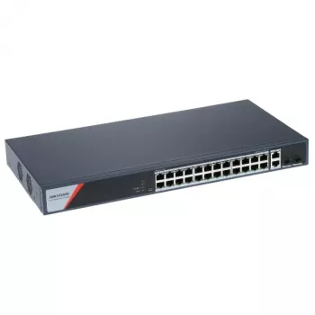 Managed Switch Hikvision DS-3E1512HP-SI-8P2T2F Gigabit Ethernet 26 Ports PoE