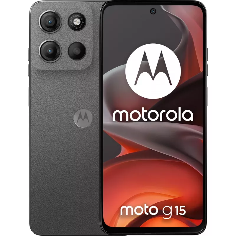 Motorola Moto G15 4G Dual Sim 8RAM 256GB Gravity Grau