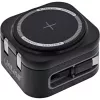 Kabelloses Ladegerät für den Innenbereich InLine 33392T für Kopfhörer, Headsets, Smartphones und Smartwatches – USB-Stromversorgung 9/12 V, Schwarz