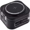 Kabelloses Ladegerät für den Innenbereich InLine 33392T für Kopfhörer, Headsets, Smartphones und Smartwatches – USB-Stromversorgung 9/12 V, Schwarz