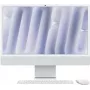 APPLE iMac Z1E2 59,62cm 23,5Zoll standard glass M4 8C CPU/8C GPU/16C N.E. 16GB 512GB SSD Gbit Eth MM MaKey DE Silver (Z1E2-MWUC3D/A-078PO4)