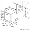 Einbau-Geschirrspüler Bosch Serie6 SMD6ECX21E — Bosch Serie6 Einbau-Geschirrspüler, Modell SMD6ECX21E