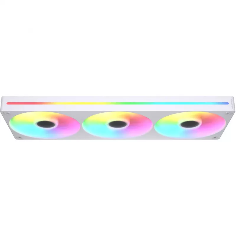 COUGAR Unity360-FB 360mm Single-Frame ARGB PWM Reversed Fan, 120mm x3, 700–1600 RPM, FDB, Weiß