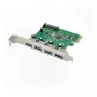 PCIe USB 3.0 Karte Inateck KTU3FR-4P — 4 USB 3.0 Anschlüsse, 15‑poliger SATA-Stromanschluss