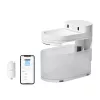 Katzenbrunnen Catlink Pure 3 CL-WB-02 weiß mit Filtersystem und einstellbarem Wasserdurchfluss