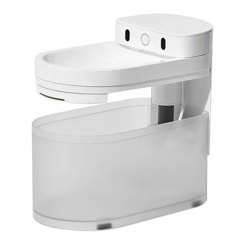 Katzenbrunnen Catlink Pure 3 CL-WB-02 weiß mit Filtersystem und einstellbarem Wasserdurchfluss