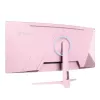 Gebogener Computermonitor Arozzi Nova 34 Zoll (86,4 cm) 3440×1440 21:9 LED 1 ms Pink