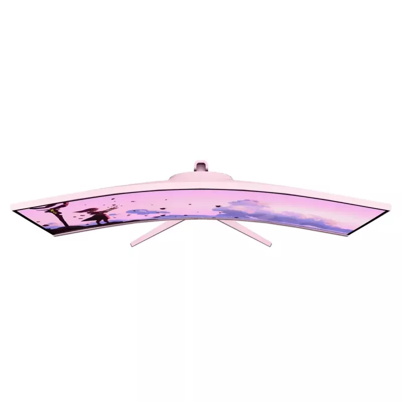 Gebogener Computermonitor Arozzi Nova 34 Zoll (86,4 cm) 3440×1440 21:9 LED 1 ms Pink