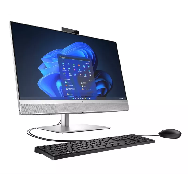 All-in-One PC HP EliteOne 870 G9 — 27,0 Zoll QHD Touch IPS, Intel Core i5-14500, 16GB DDR5, 512GB NVMe, Intel UHD 770, Win 11 Pro