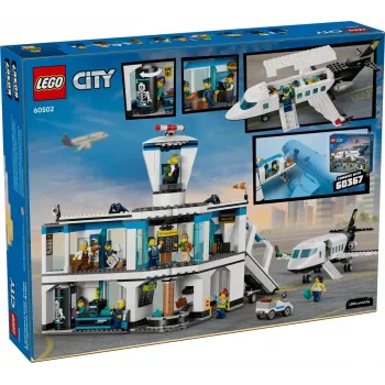 LEGO CITY 60502 Flughafen mit Flugzeug
