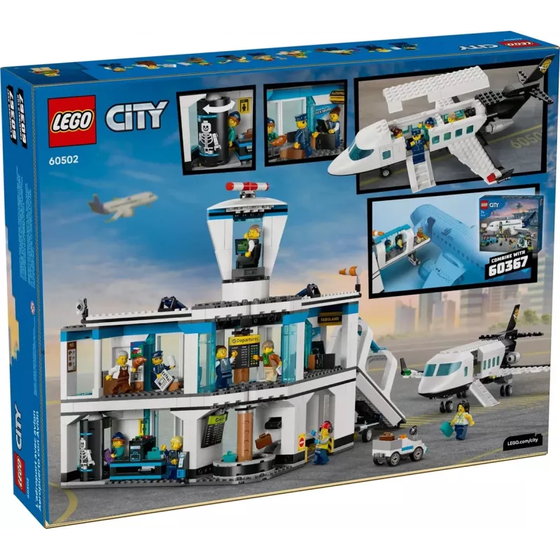 LEGO CITY 60502 Flughafen mit Flugzeug