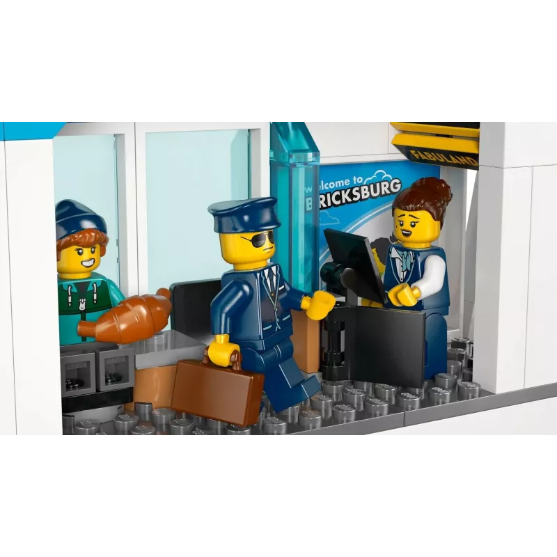 LEGO CITY 60502 Flughafen mit Flugzeug
