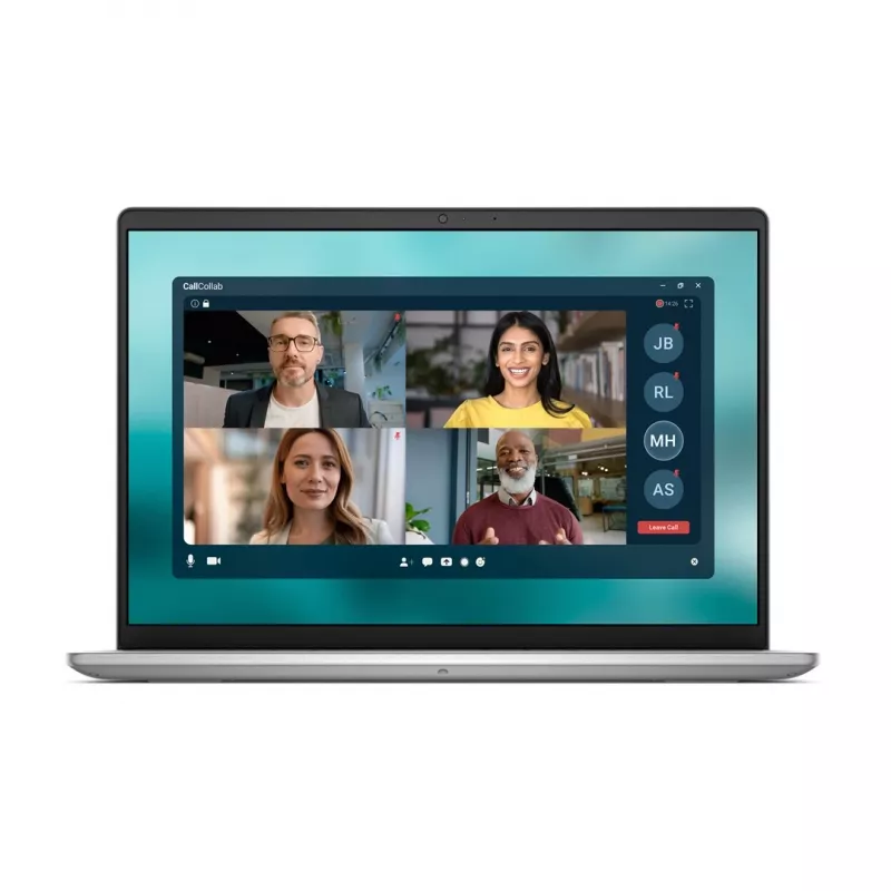 Laptop Dell Pro 14 Essential — 14 Zoll (1920×1200) Intel Core 3 100U, 8 GB DDR5, 512 GB SSD, Windows 11 Pro, Platin