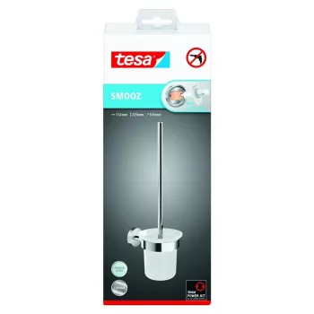 Toilettenbürste Tesa Smooz Modell 40632 mit Wandhalterung, Ersatzkopf erhältlich
